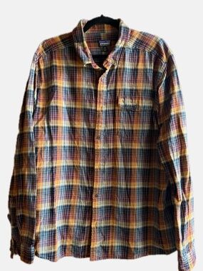 Patagonia Men's Lightweight Fjord Flannel Shirt XL